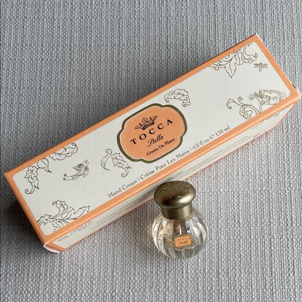 Tocca STELLA hand Cream and miniature fragrance set